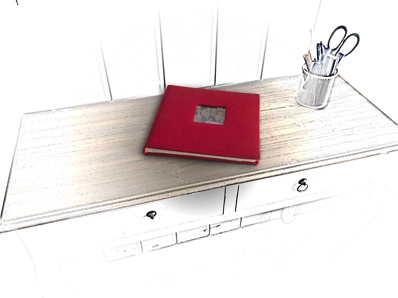 Álbum fotomatón personalizado para bodas con fotos y dedicatorias de invitados