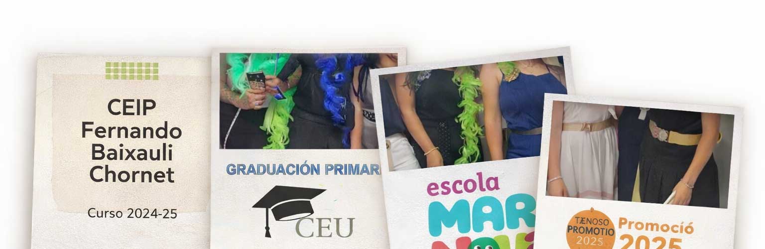 collage de fotos de fotomatón en graduaciones con diseños personalizados y promociones escolar