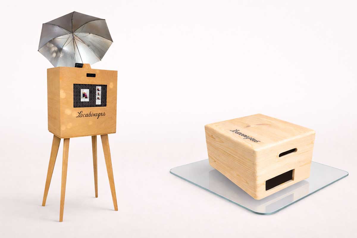 fotomatón vintage y fotomatón WhatsApp Print para fiestas y eventos